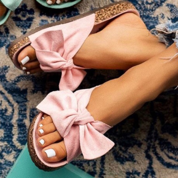 New Cute Bow slip on
